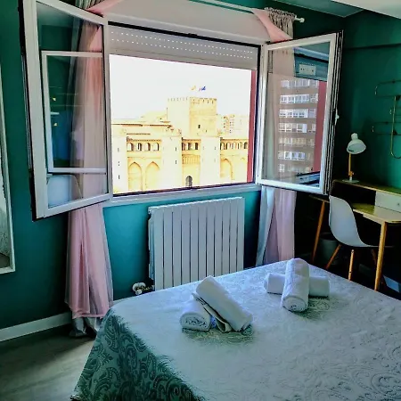 La Balconada De La Aljaferia Con Parking Privado 아파트 *